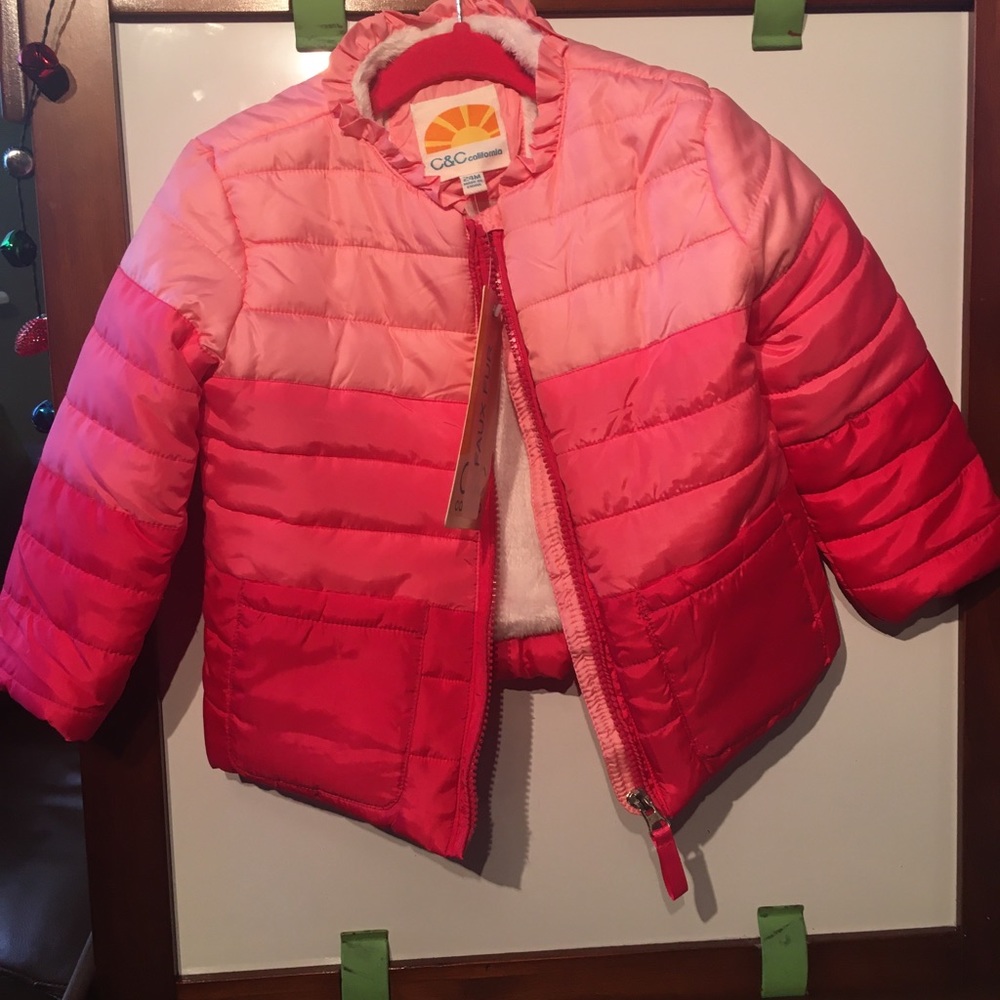 Ombré winter coat 24m